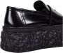 AGL Zwarte Platform Loafers Black Dames - Thumbnail 4