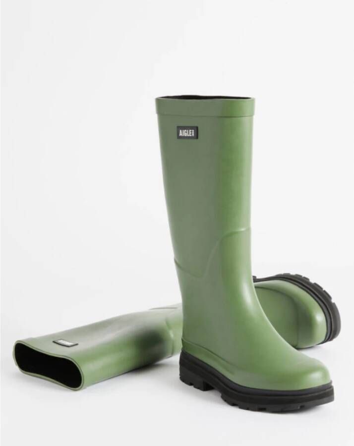 Aigle Rain Boots Groen Dames