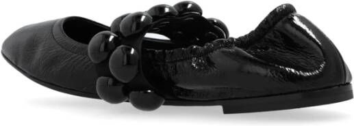 Alaïa Ballerina's met decoratieve afwerking Black Dames