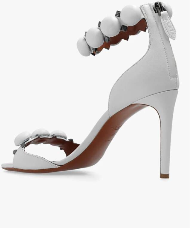 Alaïa Door sandalen goed Wit Dames