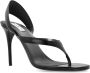 Alaïa Leren sandalen Black Dames - Thumbnail 4