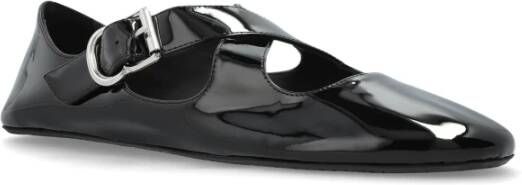 Alaïa Leren schoenen Black Dames