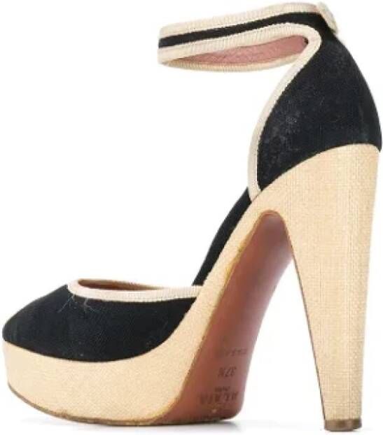 Alaïa Pre-owned Canvas heels Black Dames