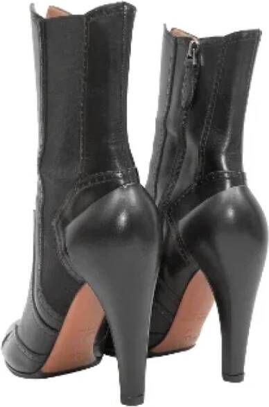 Alaïa Pre-owned Leather boots Black Dames