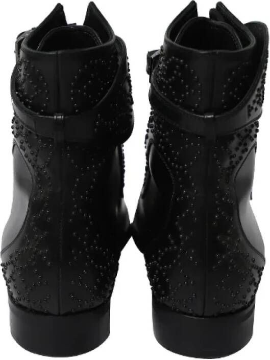 Alaïa Pre-owned Leather boots Black Dames