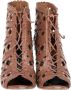 Alaïa Pre-owned Leather boots Brown Dames - Thumbnail 3