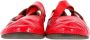 Alaïa Pre-owned Leather flats Red Dames - Thumbnail 2