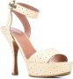 Alaïa Pre-owned Leather sandals Beige Dames - Thumbnail 2