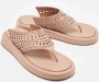 Alaïa Pre-owned Leather sandals Beige Dames - Thumbnail 4