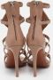 Alaïa Pre-owned Leather sandals Beige Dames - Thumbnail 4