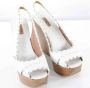 Alaïa Pre-owned Leather sandals White Dames - Thumbnail 3