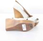 Alaïa Pre-owned Leather sandals White Dames - Thumbnail 4