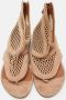 Alaïa Pre-owned Mesh flats Beige Dames - Thumbnail 3