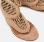 Alaïa Pre-owned Mesh flats Beige Dames - Thumbnail 8