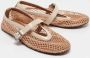 Alaïa Pre-owned Mesh flats Beige Dames - Thumbnail 4