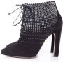 Alaïa Pre-owned Pre-ownedSuedeboots Black Dames - Thumbnail 3