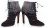 Alaïa Pre-owned Pre-ownedSuedeboots Black Dames - Thumbnail 4