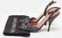 Alaïa Pre-owned Raffia sandals Black Dames - Thumbnail 8