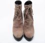 Alaïa Pre-owned Suede boots Beige Dames - Thumbnail 3