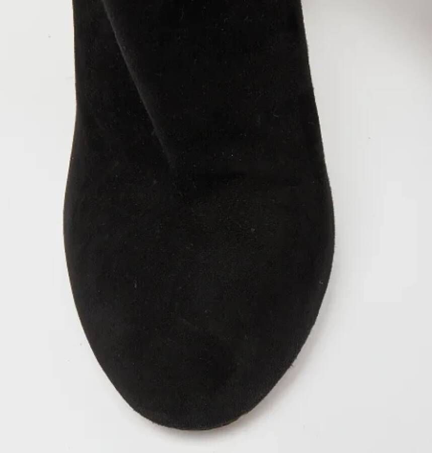 Alaïa Pre-owned Suede boots Black Dames