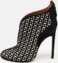 Alaïa Pre-owned Suede boots Black Dames - Thumbnail 2