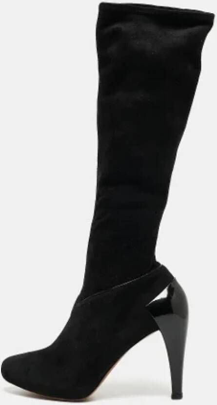 Alaïa Pre-owned Suede boots Black Dames