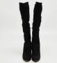 Alaïa Pre-owned Suede boots Black Dames - Thumbnail 3