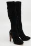 Alaïa Pre-owned Suede boots Black Dames - Thumbnail 4