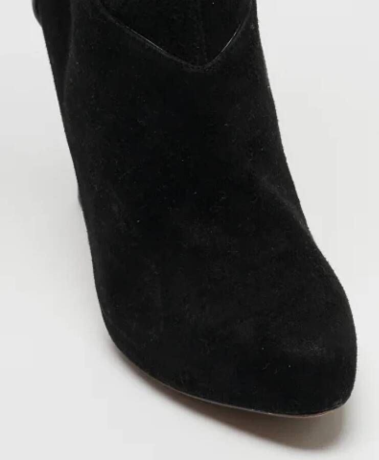 Alaïa Pre-owned Suede boots Black Dames