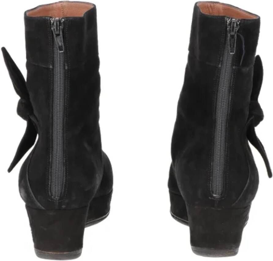 Alaïa Pre-owned Suede boots Black Dames