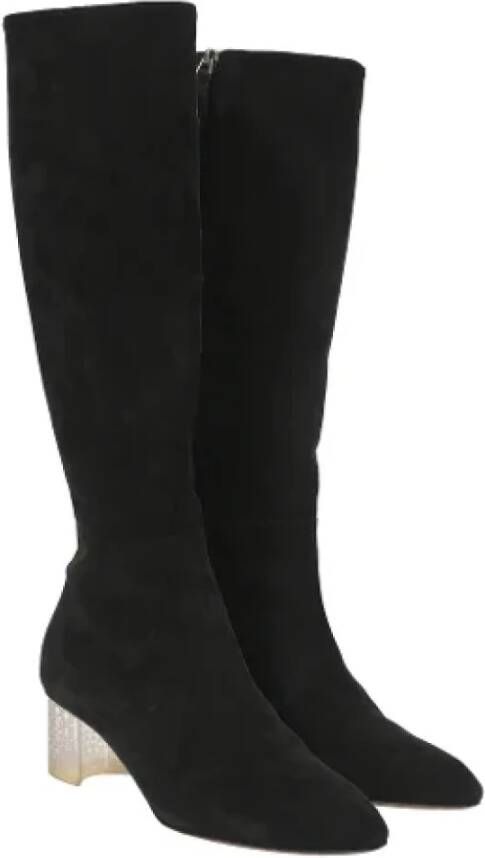 Alaïa Pre-owned Suede boots Black Dames