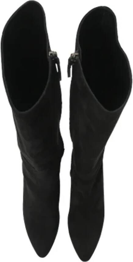 Alaïa Pre-owned Suede boots Black Dames