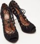 Alaïa Pre-owned Suede heels Black Dames - Thumbnail 4