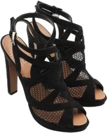 Alaïa Pre-owned Suede heels Black Dames