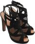 Alaïa Pre-owned Suede heels Black Dames - Thumbnail 3