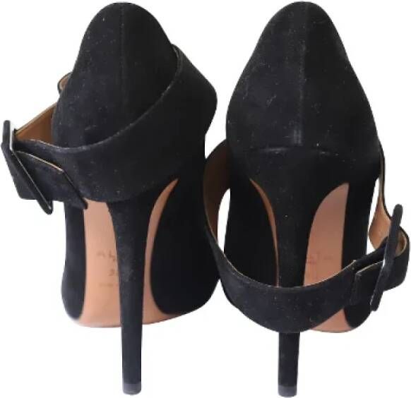 Alaïa Pre-owned Suede heels Black Dames