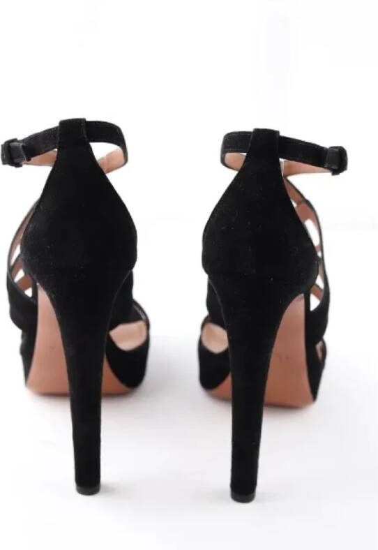 Alaïa Pre-owned Suede heels Black Dames