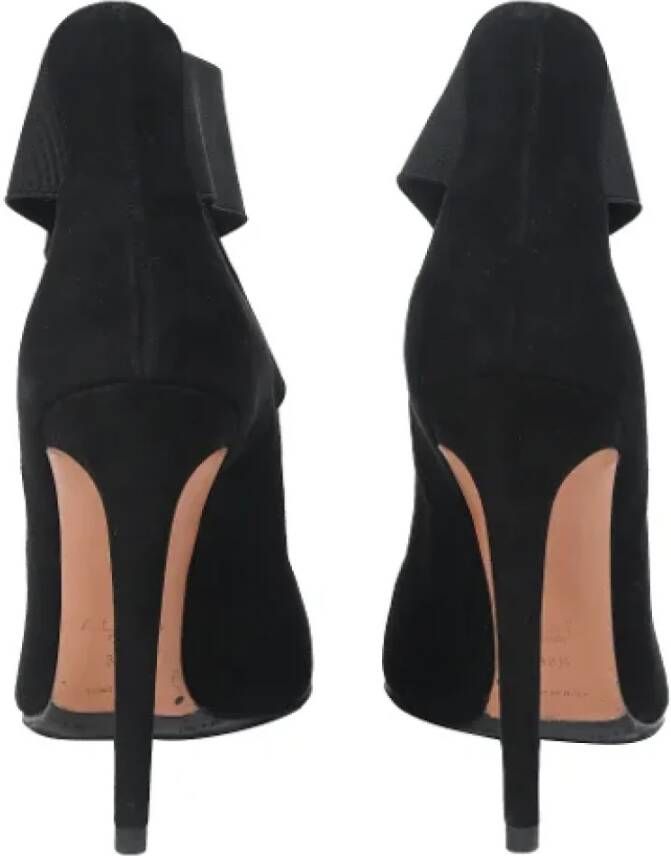 Alaïa Pre-owned Suede heels Black Dames