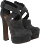 Alaïa Pre-owned Suede heels Gray Dames - Thumbnail 4