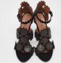 Alaïa Pre-owned Suede sandals Black Dames - Thumbnail 2