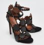 Alaïa Pre-owned Suede sandals Black Dames - Thumbnail 3