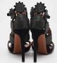 Alaïa Pre-owned Suede sandals Black Dames - Thumbnail 4