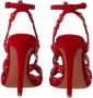 Alaïa Pre-owned Suede sandals Red Dames - Thumbnail 4