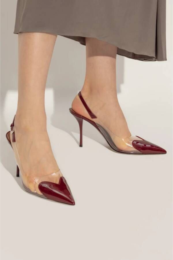 Alaïa Schoenen met hak Le Coeur Red Dames