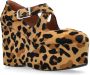 Alaïa Schoenen met Hakken Kruislings Brown Dames - Thumbnail 4