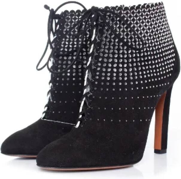 Alaïa Suede boots Black Dames