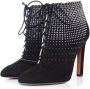 Alaïa Suede boots Black Dames - Thumbnail 2