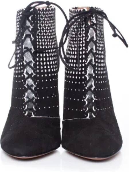 Alaïa Suede boots Black Dames