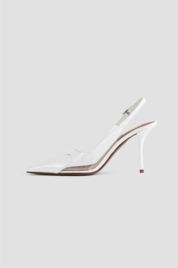 Alaïa Witte Hart Uitgesneden Pumps White Dames