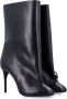 Alaïa Zwarte Bow Enkellaarzen Elegante Stijl Black Dames - Thumbnail 2